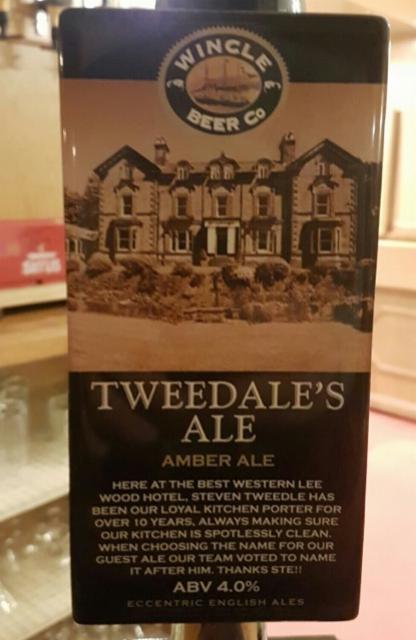 Tweedale's Ale 4.0%, Wincle Beer, England