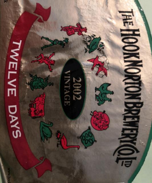 Twelwe Days 2002 Vintage 5.5%, Hook Norton Brewery, England