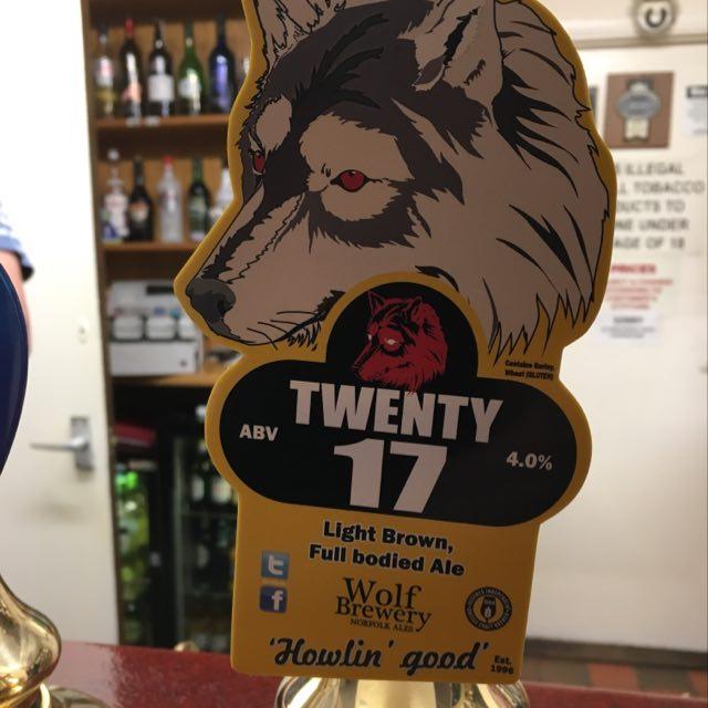 Twenty 17 4.0%, The Wolf Brewery, England