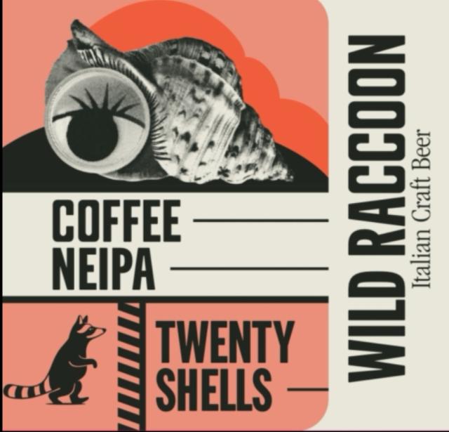 Twenty shells 6.6%, Birrificio Wild racoon, Italy