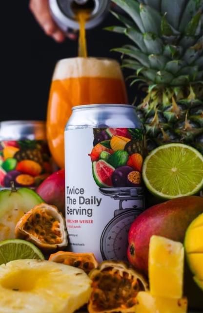 Twice the Daily Serving: Tropical Punch 7.0%, Trillium Brewing Company, United States