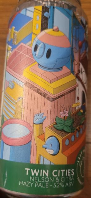 Twin cities: Nelson and Citra 5.2%, Left Handed Giant Brewing, England