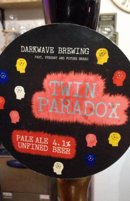 Twin Paradox 4.1%, Darkwave Brewing, England