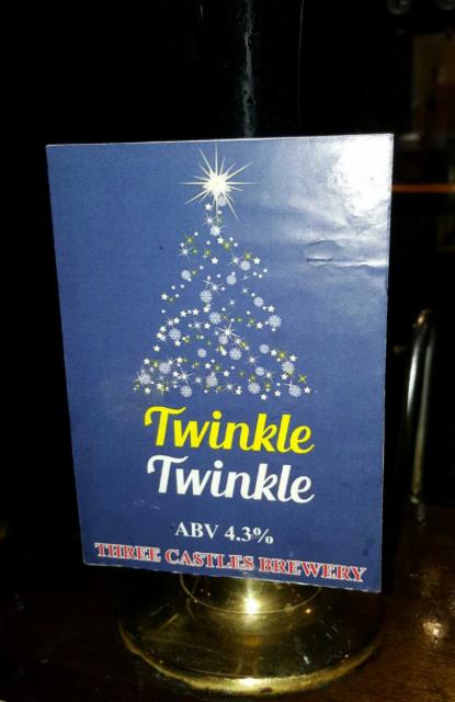 Twinkle Twinkle 4.3%, Three Castles Brewery, England