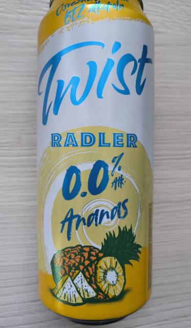 Twist Radler Ananas 0.0%, Carlsberg Srbija, Serbia
