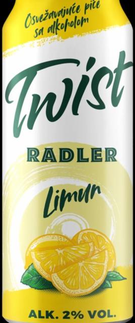 Twist Radler Limun 2.0%, Carlsberg Srbija, Serbia