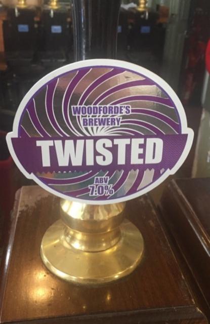 Twisted 7.0%, Woodforde's Brewery, England