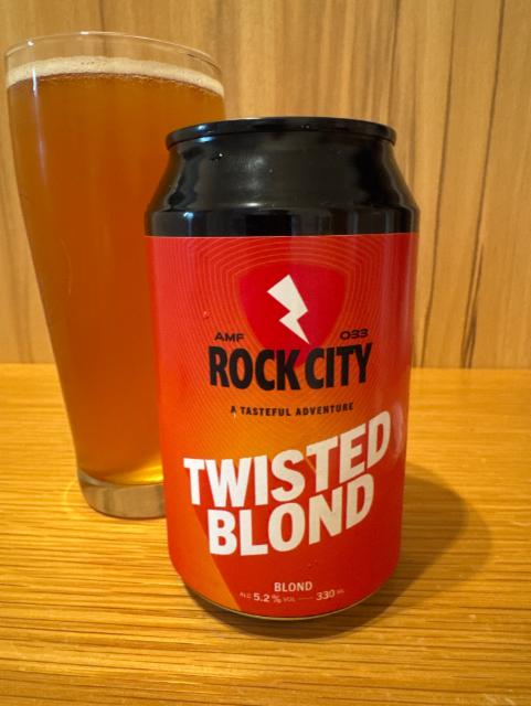 Twisted Blond 5.2%, Rock City Brewing, Netherlands