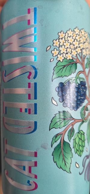 twisted cat elderberry saison 4.8%, Twisted Cat, Luxembourg