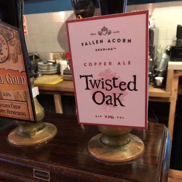 Twisted Oak 4.0%, Fallen Acorn Brewing Co., England