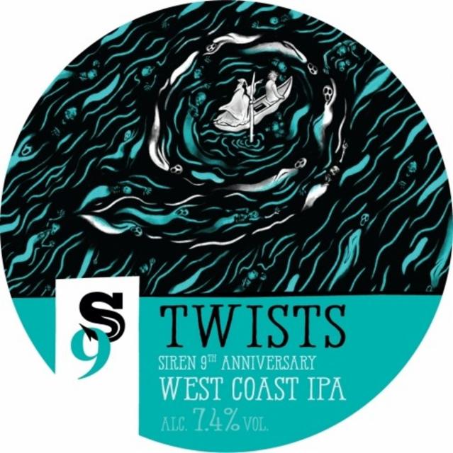 Twists 7.4%, Siren Craft Brew, England