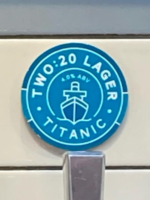 Two:20 4.0%, Titanic Brewery, England