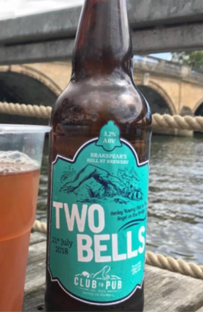 Two Bells Club To Pub 3.7%, The Bell St. Brewery, England