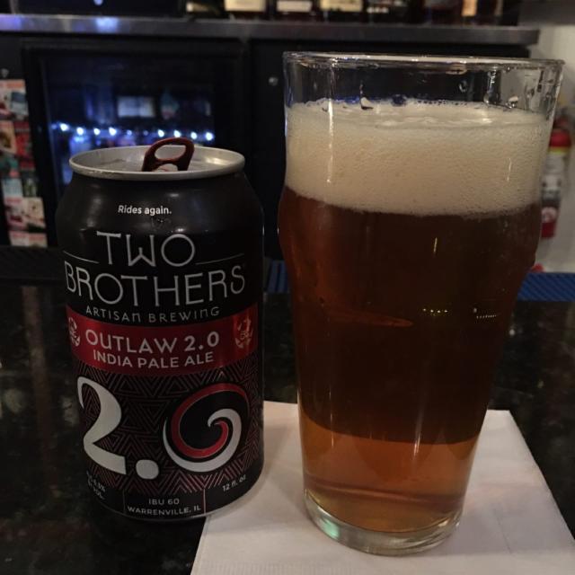 Two Brothers Outlaw 2.0 6.3%, Two Brothers Brewing Company, United States