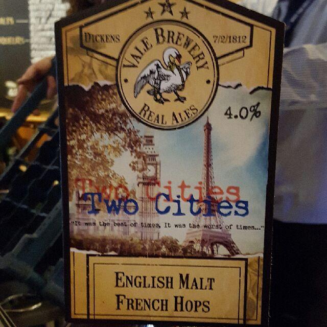 Two Cities 4.0%, Vale Brewery, England