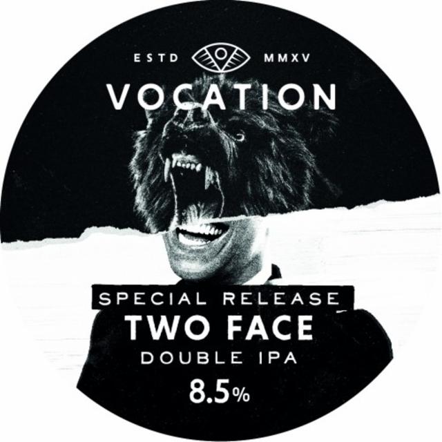 Two Face 8.5%, Vocation Brewery, England