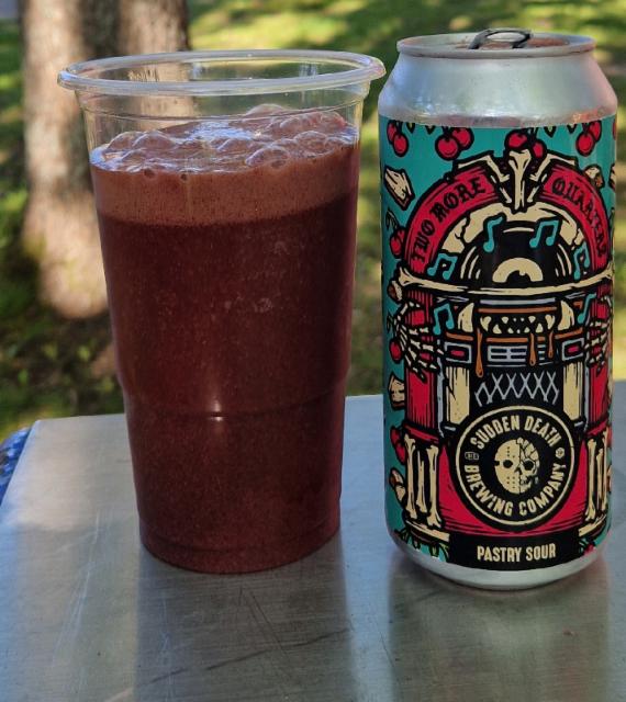 Two More Quarters 5.0%, Sudden Death Brewing Co., Germany