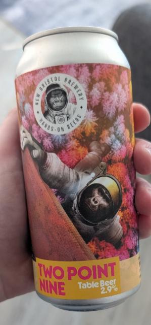 Two Point Nine 2.9%, New Bristol Brewery, England