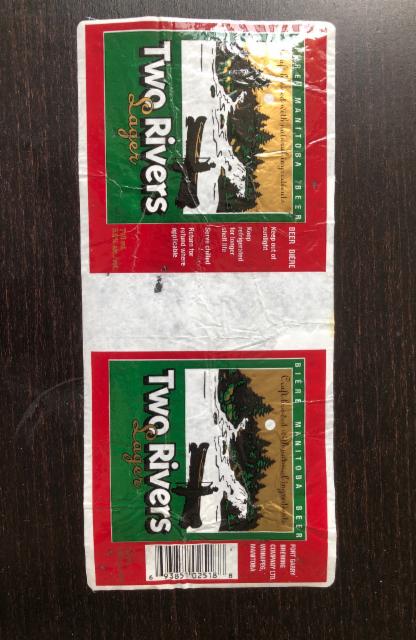 Two Rivers Lager 5.0%, Fort Garry Brewing, Canada