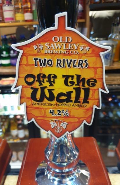 Two Rivers Off The Wall 4.2%, Old Sawley Brewing Company, England