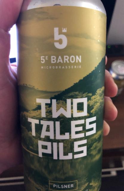 Two tales pils 0.0%, 5e Baron, Canada
