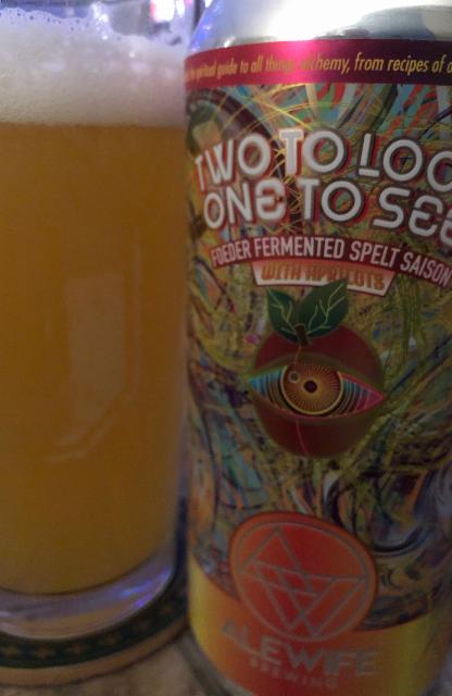 Two to Look One to See 5.8%, Alewife brewing company, United States