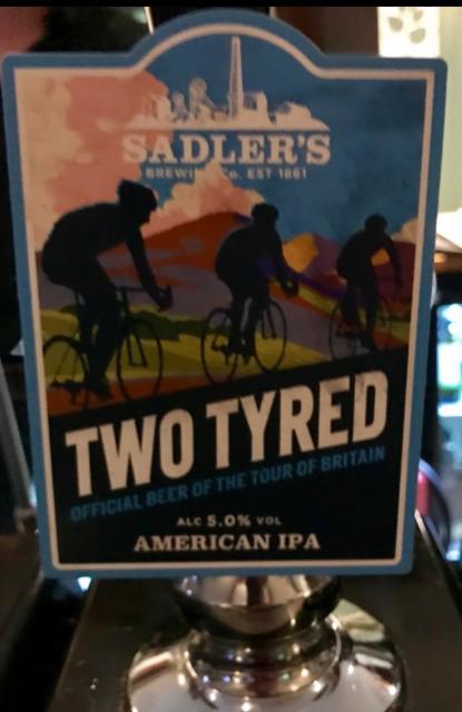 Two Tyred 5.0%, Sadler's Ales, England