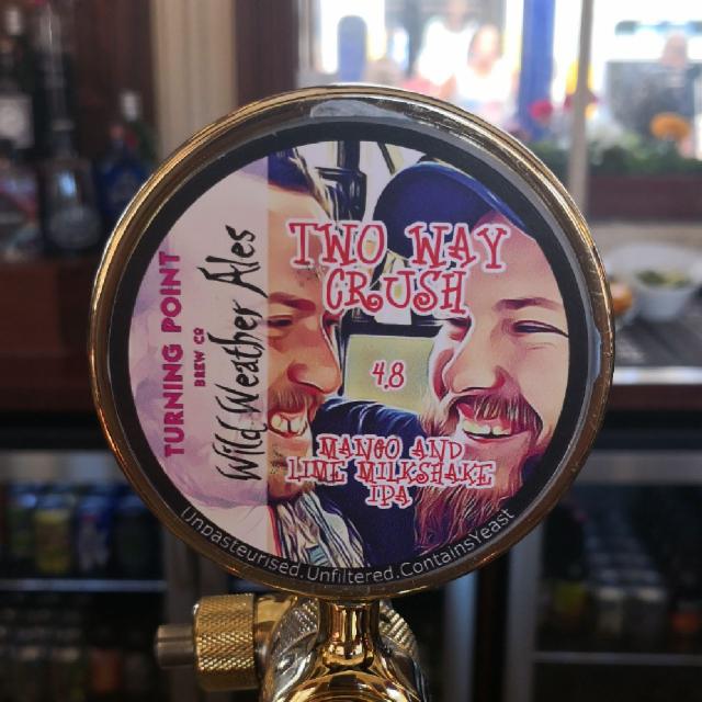 Two Way Crush 4.8%, Wild Weather Ales, England