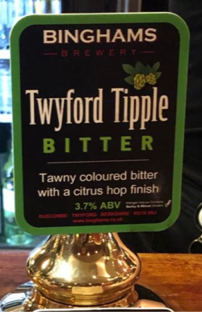 Twyford Tipple, Binghams Brewery