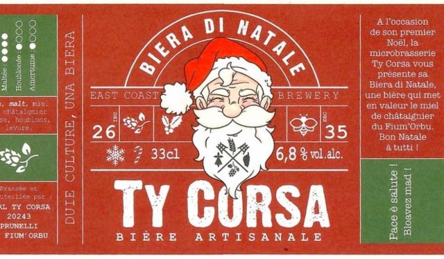Ty Corsa Biera Di Natale 6.8%, Brasserie Ty Corsa, France
