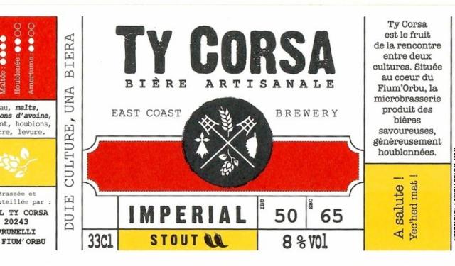 Ty Corsa Imperial Stout, Brasserie Ty Corsa