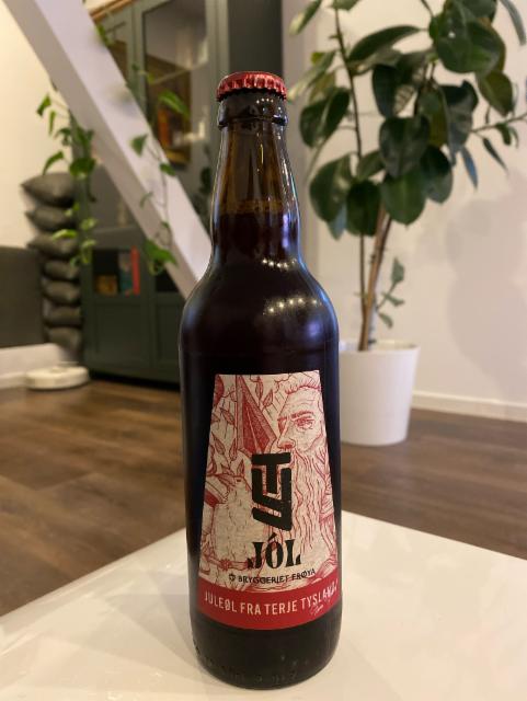 TY JÓL - Juleøl fra terje tysland 4.7%, Bryggeriet Frøya, Norway