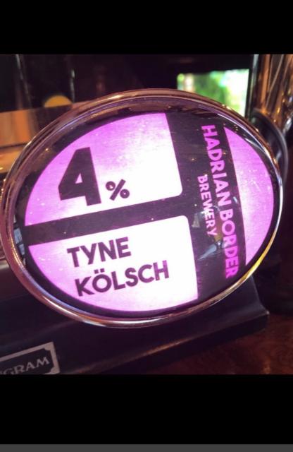 Tyne Kolsch 4.0%, The Hadrian Border Brewing Co, England