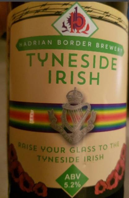 Tyneside Irish 5.2%, The Hadrian Border Brewing Co, England