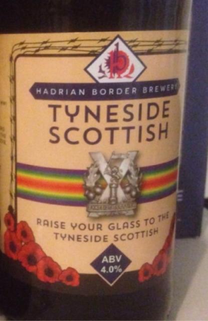 Tyneside Scottish 4.0%, The Hadrian Border Brewing Co, England