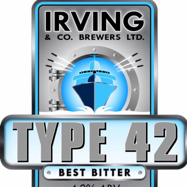 Type 42 4.2%, Irving & Co. Brewers Ltd., England