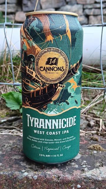 tyrannicide 7.5%, 14 cannons, United States
