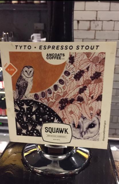 Tyto 6.2%, Squawk Brewing Company, England