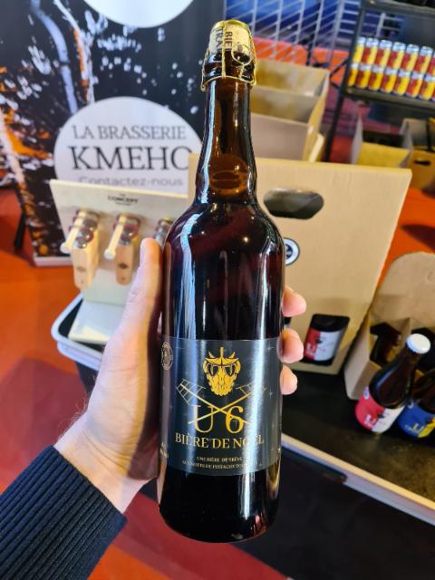 U6 Bière De Noël 6.0%, Brasserie Kmeho, France