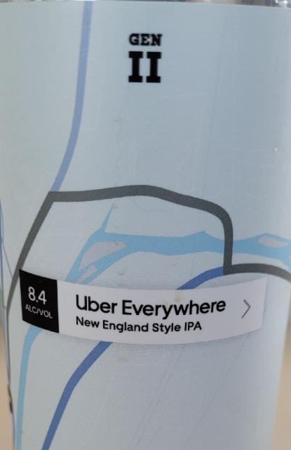 Uber Everywhere Gen II 8.4%, Beer Tree Brew Co., United States