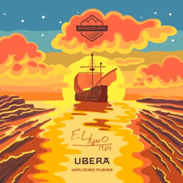Ubera 5.2%, Basqueland Brewing, Spain