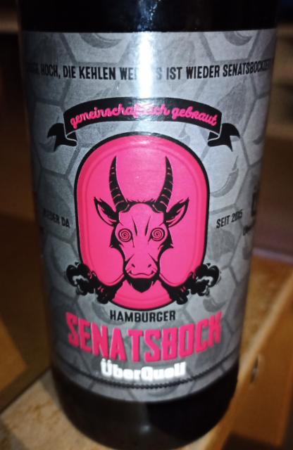 ÜberQuell Hamburger Senatsbock (2021) 8.0%, ÜberQuell Brauwerkstätten, Germany