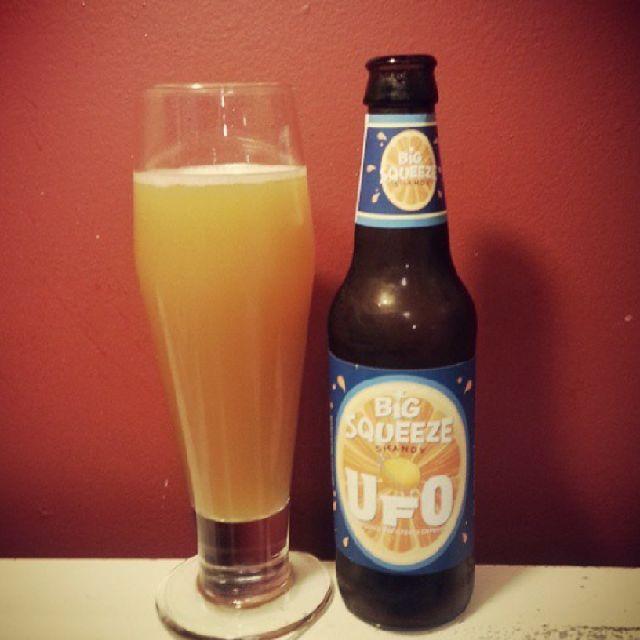 Ufo Big Squeeze Shandy 4.5%, UFO Beer Company, United States