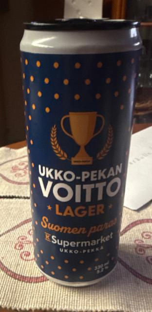 Ukko-pekan voitto lager 5.2%, Mallassepät, Finland