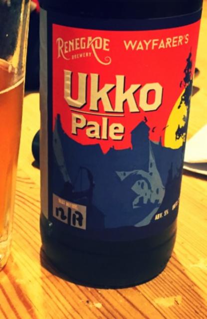 Ukko Pale 5.0%, Renegade Brewery, England