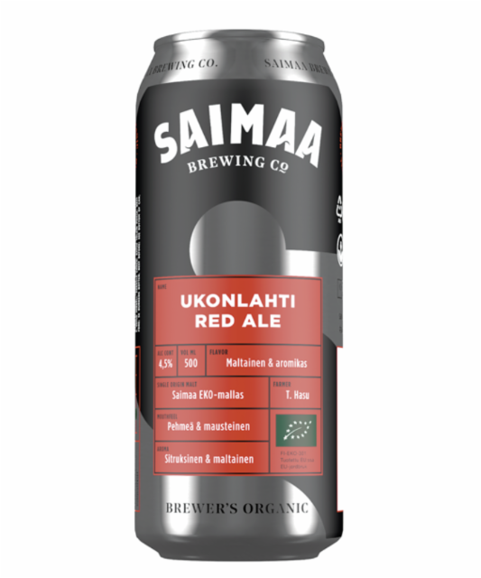 Ukonlahti Red Ale 4.5%, Saimaa Brewing Company, Finland
