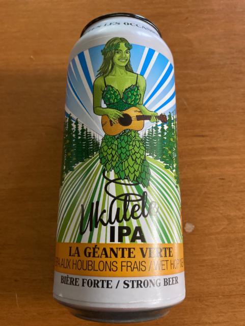 Ukulele ipa la géante verte 6.4%, Lagabière Brasserie Artisanale, Canada