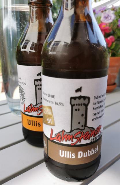 Ullis Dubbel 6.6%, Lahnsteiner Brauerei, Germany
