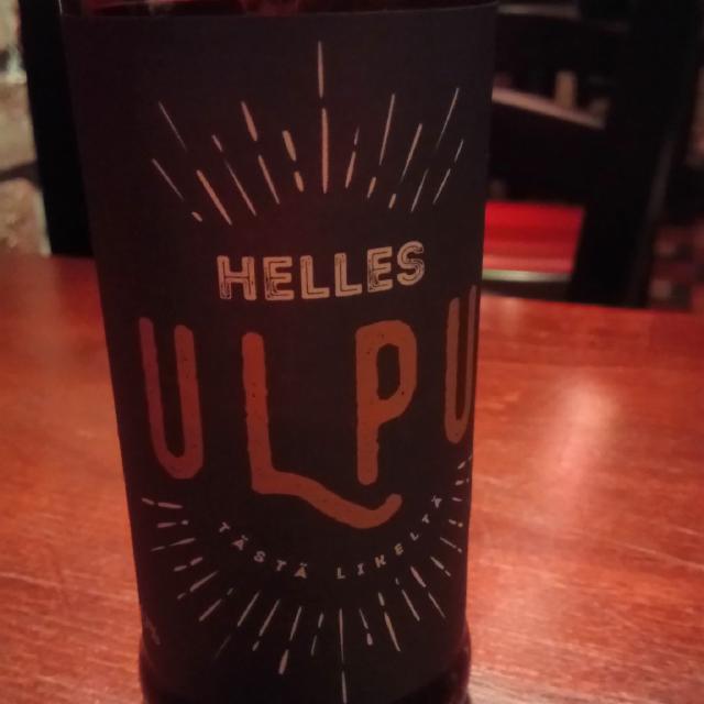 Ulpu Helles 4.7%, Mallaskosken Panimo, Finland