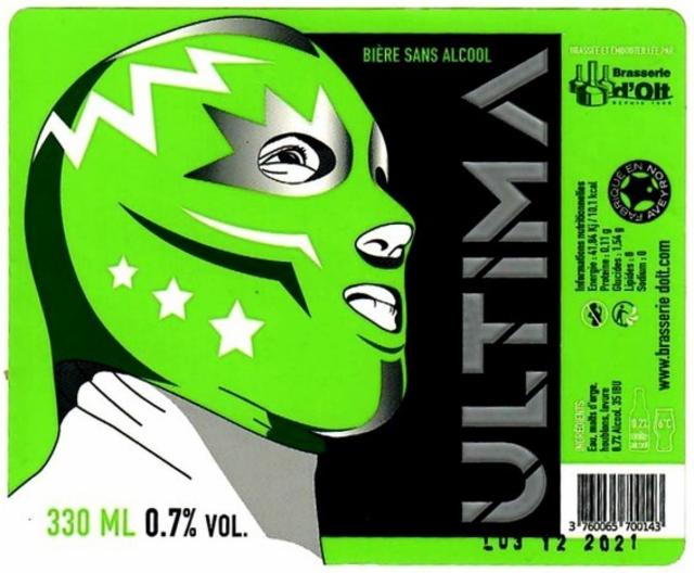 Ultima 0.7%, Brasserie D'Olt, France